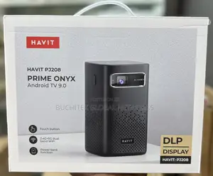 Havit Pj208 Mini Smart Portable Rechargeable Projector.