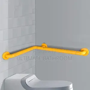 Corner Yellow Hand Grab Bar