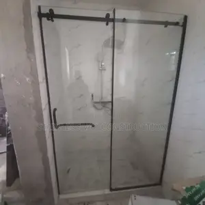 Sliding Shower With Black Association