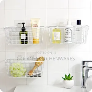 Wall Mounted Rack for Bathroom and Kitchen , Storage Rack