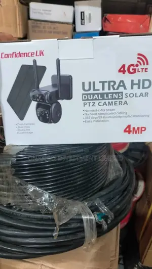 Solar Camera Ultra Hd Dual Lens Confidence Uk