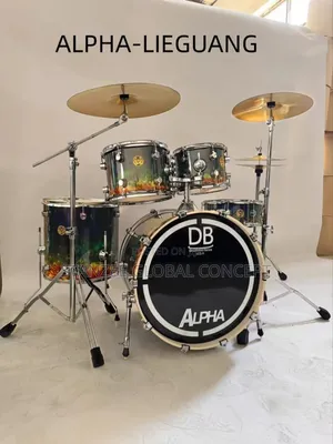 Quality DB Alpha Series 5-Piece Acoustic Drum Set