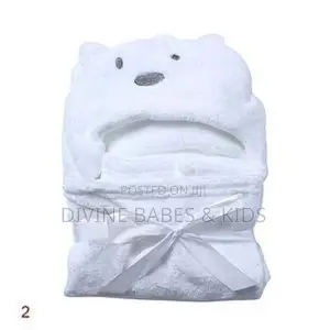 3D Baby Blanket - White,Bluemulticolour