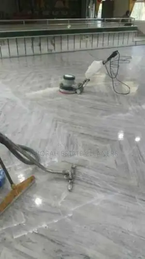High Traffic Area Marble and Granite Floor Polishing