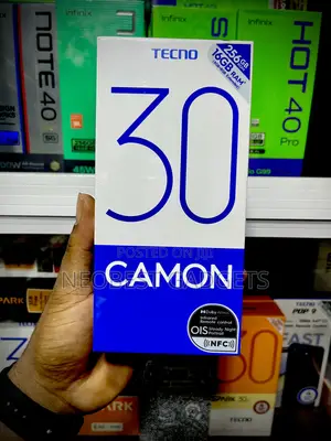 New Tecno Camon 30 256 GB Black