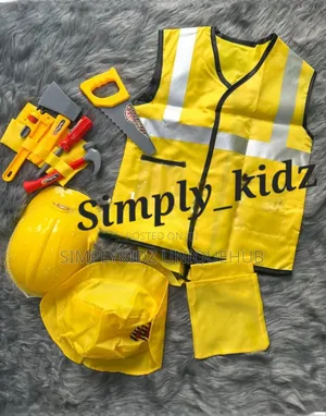 Kids Construction Engineer Costume