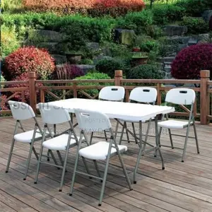 Foldable Set Garden Table Chair