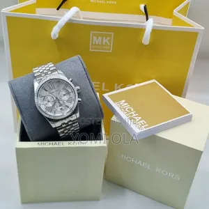 Michael Kors Chronograph Silver Ladies Wristwatch