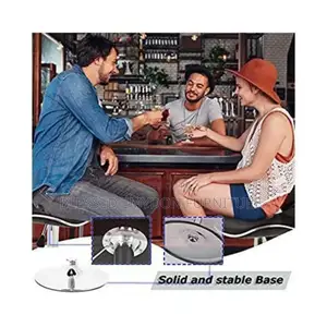 Love Shaped Swivel 360° Adjustable Bar Stool(Set of 2)