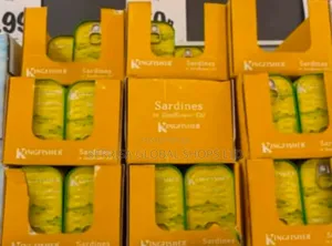 A Carton of KINGFISHER Sardine in Sunflower Oil by 48 Tins