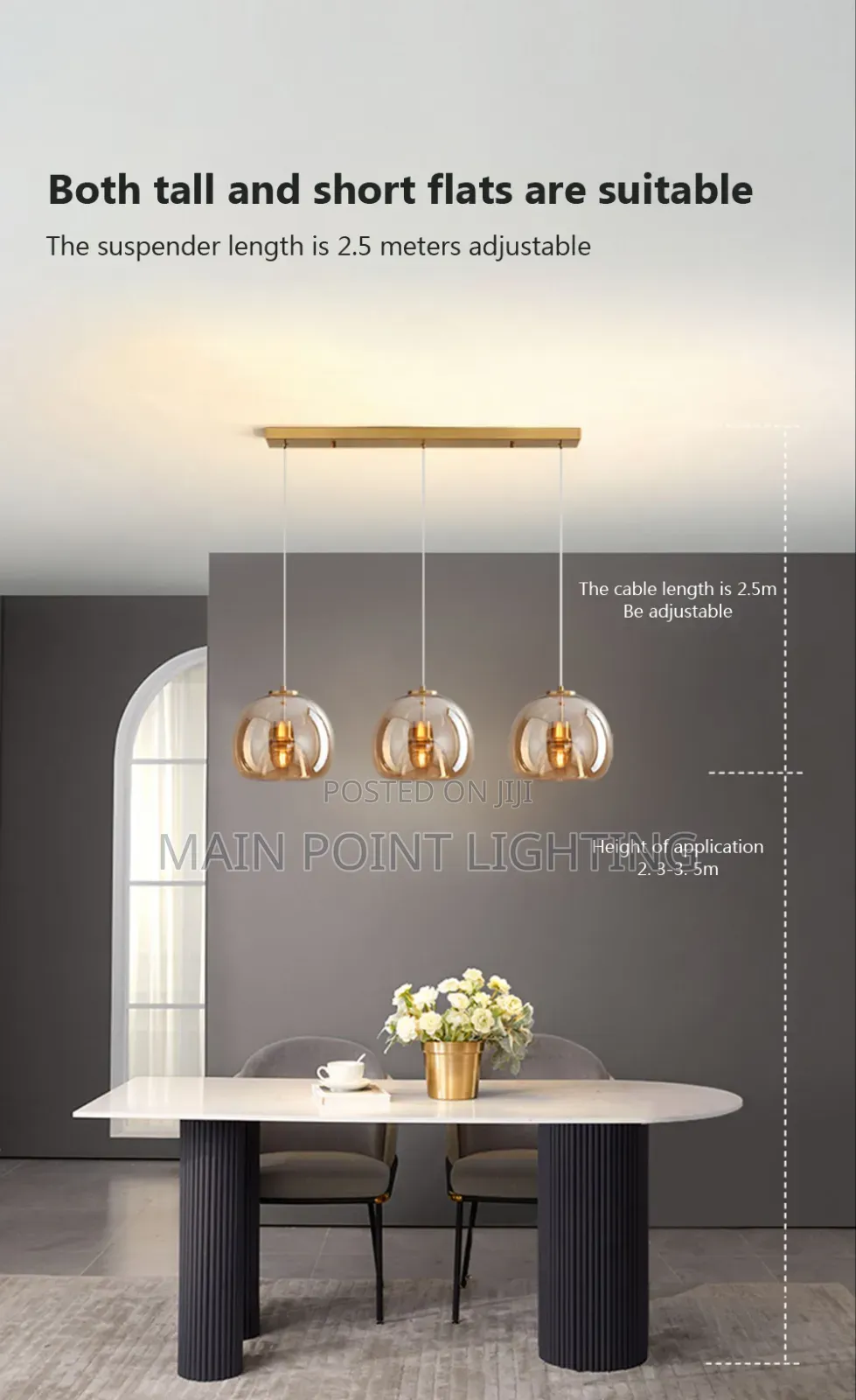 Glass Pendant Light