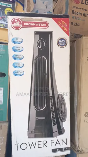 Crown Star Tower Fan
