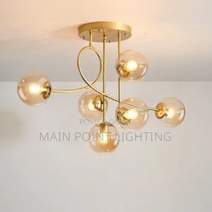Glass Nordic Chandelier