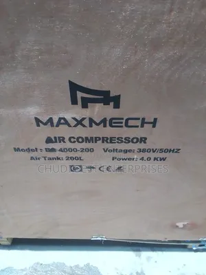 Air Compressor Maxmech 200l 5.5hp 3phase