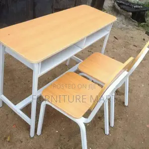 Double Student Table and Chair