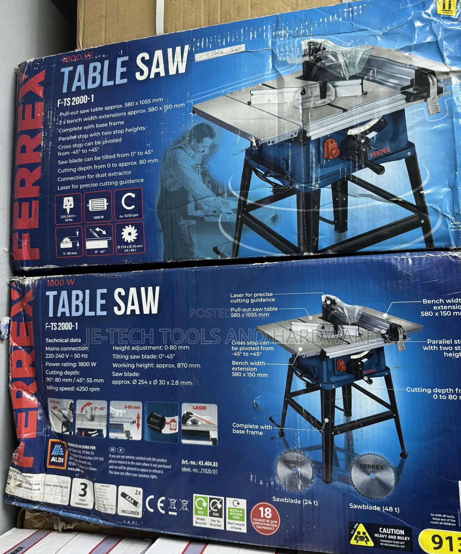 Ferrex Table Saw