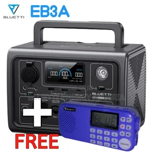 Bluetti Eb3a + Free Radio