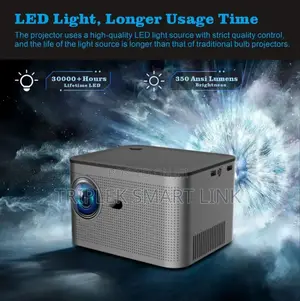 Hy 350 Smart Projector | 1080p Full Hd | Hardware Decoding