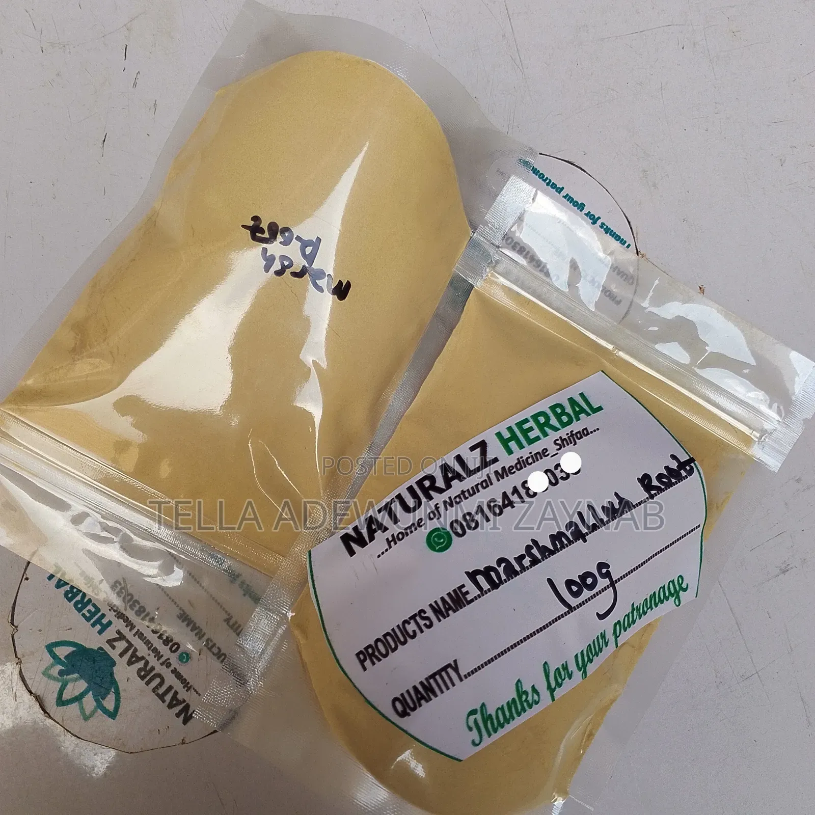 Marshmallow Root Powder (100g)