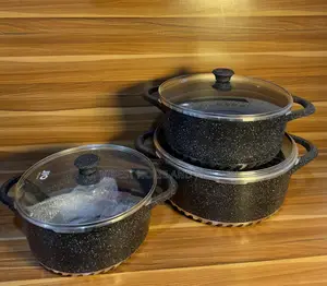 JIO Original 6 Piece Granite Cookware Set