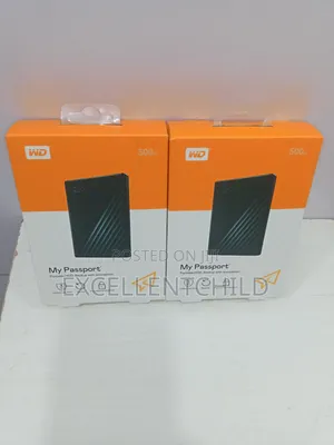 WD 500gb My Passport Portable HDD