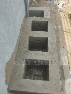 Construction of Bio Digester Sewage System Toilet