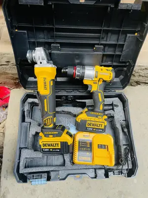 Dewalt Combo Kit Set Heavy Duty Drill Grinder 720volts