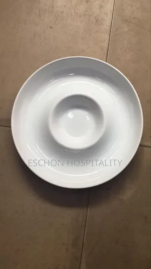 Round Double Fruit and Salad Platter/ Bowl