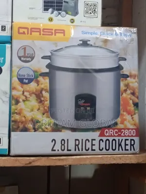 Qasa 2.8litres. Rice Cooker Non Stick 
