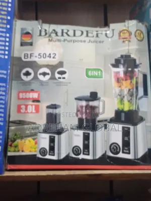 BARDEFU 6 in 1 Multi Purpose Juicer Blender BF-5042, 9500w