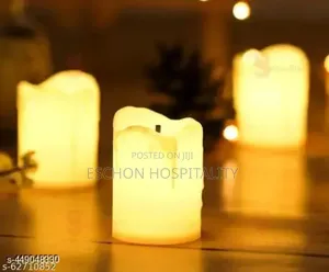 Rechargeable Table Decor Led Tea Light Candles