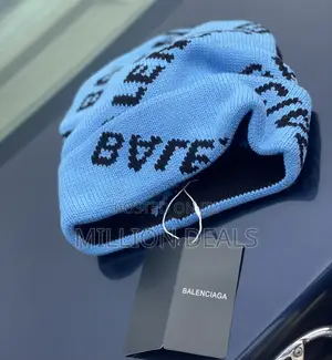 Stylish Classic Beanie Headwarmer Cap Blue