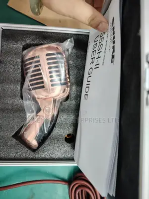 Orginal Shure 55sh Dynamic Vintage Microphone(Gold)