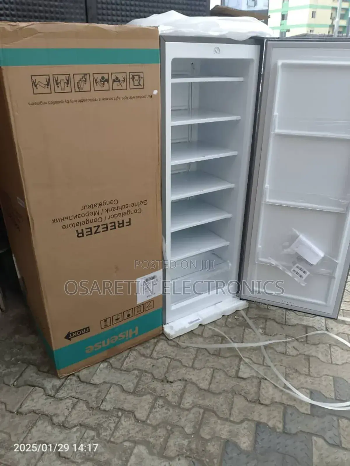 Hisense Fast Freezing Upright Freezer