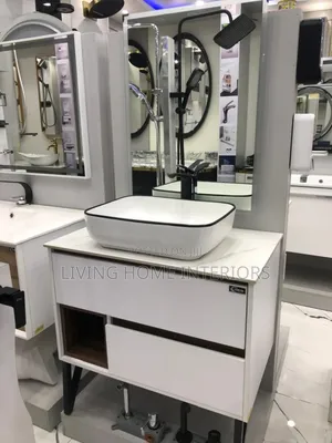 Living Home Bathrooms and Dining Cabinet Basin
