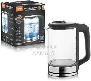 Raf Electric Kettle Glass 2.5L 1500W