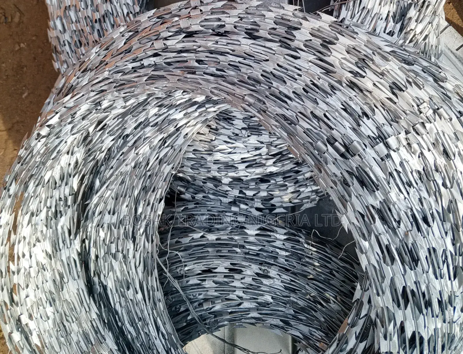 Original Galvanised Security Razor Wires