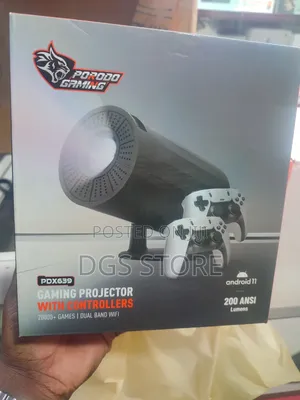 Porodo Gaming PDX639 Gaming Projector With Controllers