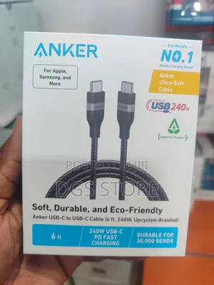 Anker Ultra Soft Type C to C Cable 6ft