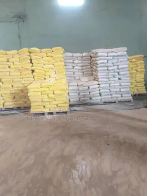 Mr Putty Indoors and Outdoors Screeding at Wuse 2 Office