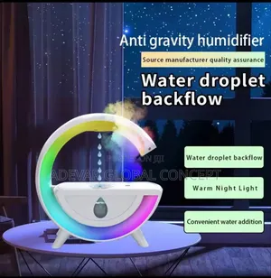 G - Antigravity Humidifier RGB Light Water Droplet Sprayer
