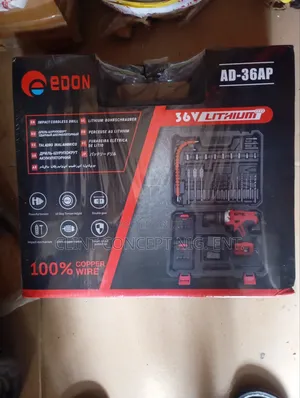 Edon 36v Impact Cordless Drill and Bit