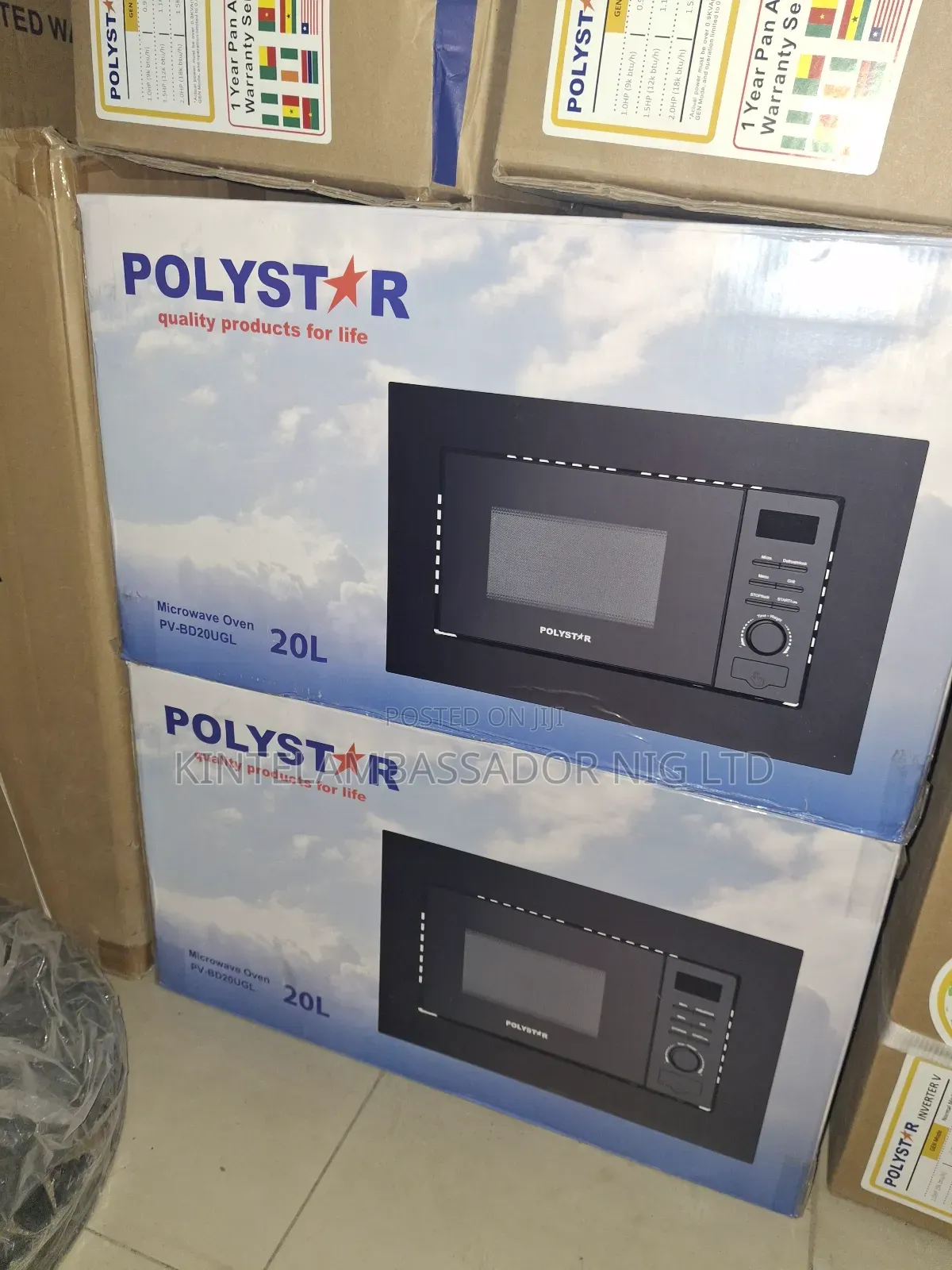 Polystar 20L Microwave Oven