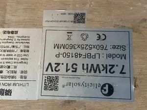 7.2kwh 51.2v Lithium Battery