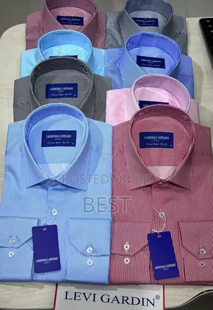 Tiny Stripes Italian Patterened Shirts