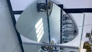 Multiple Light Elbow Mirror