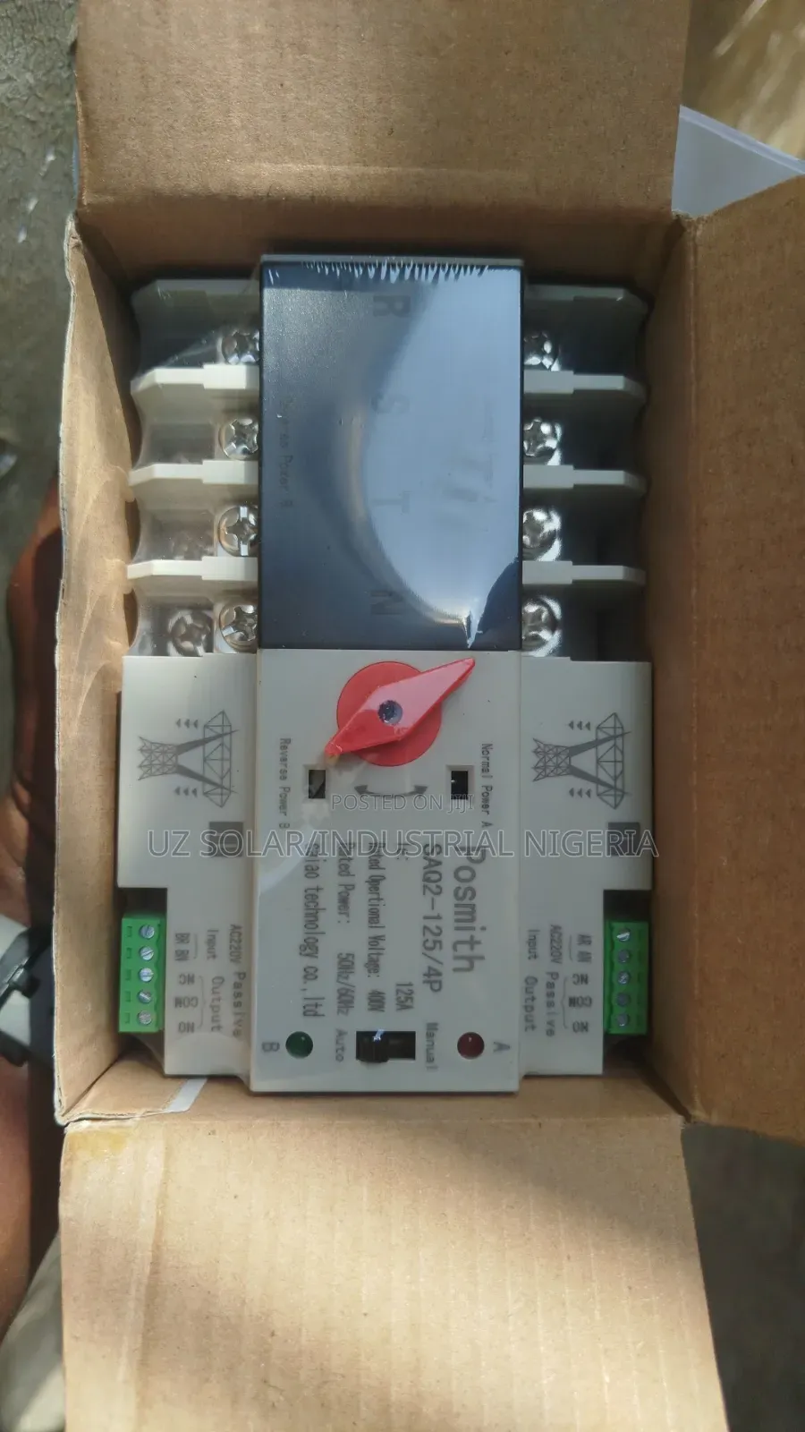 3phase 125ah Automatic Changeover Switch