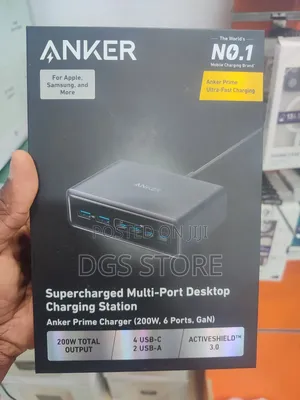 Anker Supercharged Multi Port Desktop Charging Station 200w