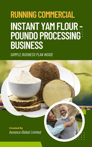 Instant Yam Flour Poundo Business and Plan Ebook