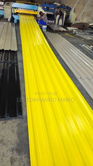 Aluminium Roofing Yellow Material